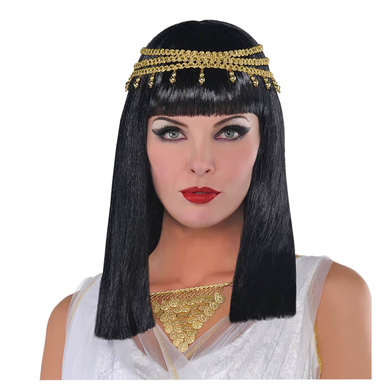 Adult Egyptian Queen Wig With Headband Michaels